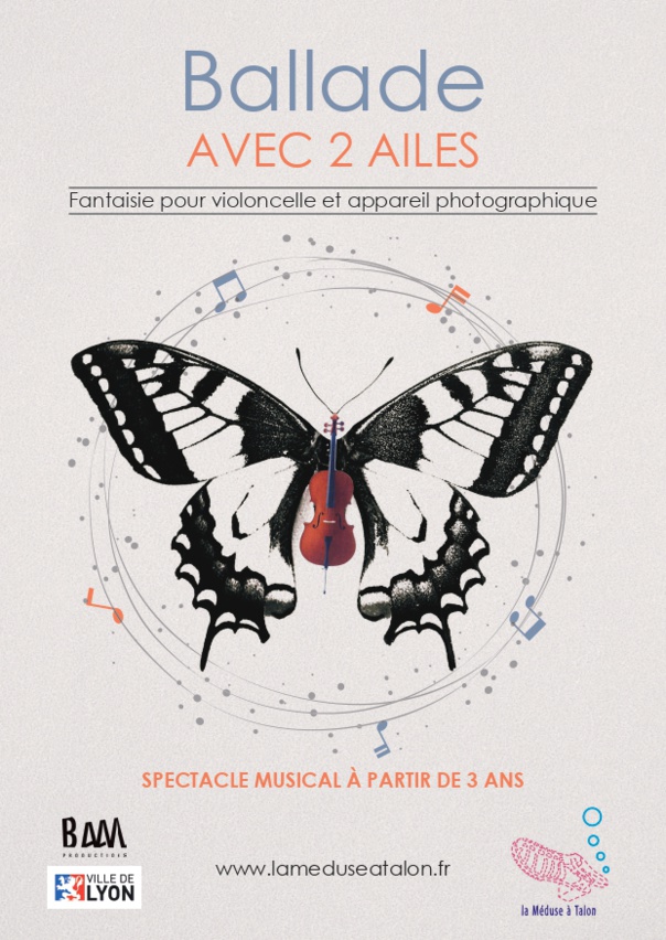 BALLADE AVEC 2 AILES - DES 3 ANS  TOUT PUBLIC  LA MEDUSE A TALON