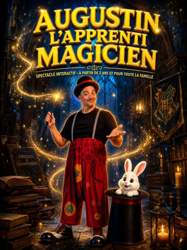 AUGUSTIN L' APPRENTI MAGICIEN - DES 2 ANS - JEAN BLANC AUGUSTIN L' APPRENTI MAGICIEN - DES 2 ANS - JEAN BLANC