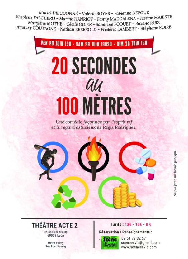 20 SECONDES AU 100 METRES - COMEDIE SCENE ENVIE