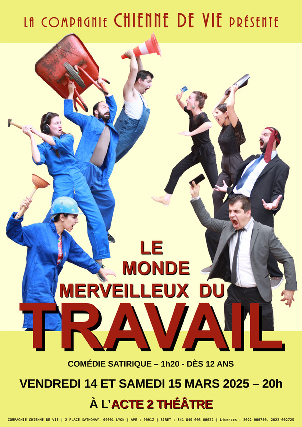 LE MONDE MERVEILLEUX DU TRAVAIL - COMÉDIE  - 1H20 