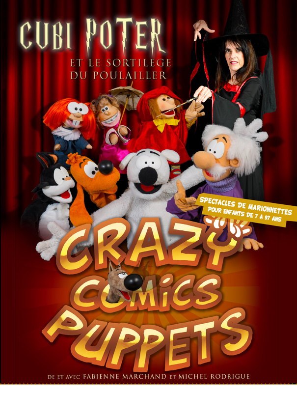 CUBI POTER ET LE SORTILEGE DU POULAILLER- CRAZY COMICS PUPPETS