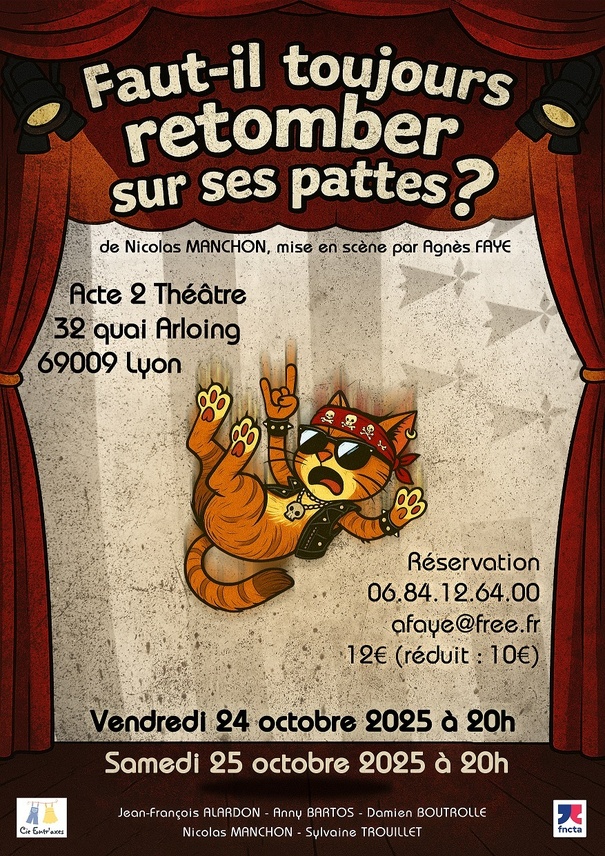  FAUT- IL TOUJOURS RETOMBER SUR SES PATTES ? NICOLAS MANCHON - CIE ENTR - AXES