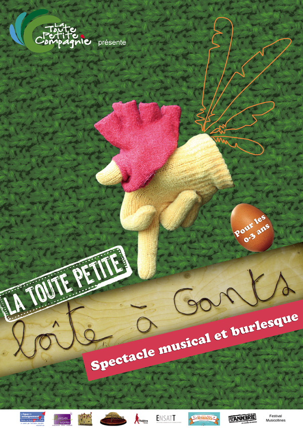 La toute petite boite à gants  - Spectacle musical, poétique et burlesque pour les 0-3 ans ( adaptation du spectacle Boîte à Gants)