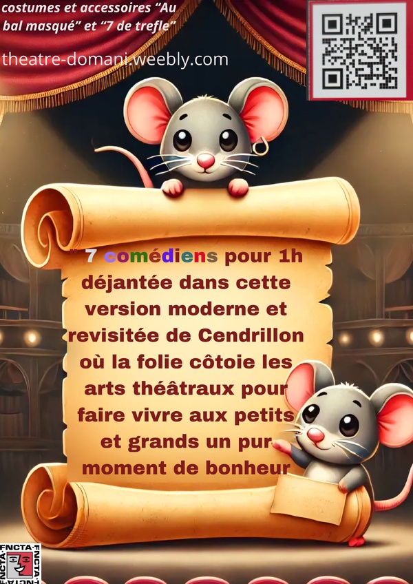 DRÔLE DE CENDRILLON - DES 6 ANS - TOUT PUBLIC -CIE DOMANI DRÔLE DE CENDRILLON - DES 6 ANS - TOUT PUBLIC -CIE DOMANI