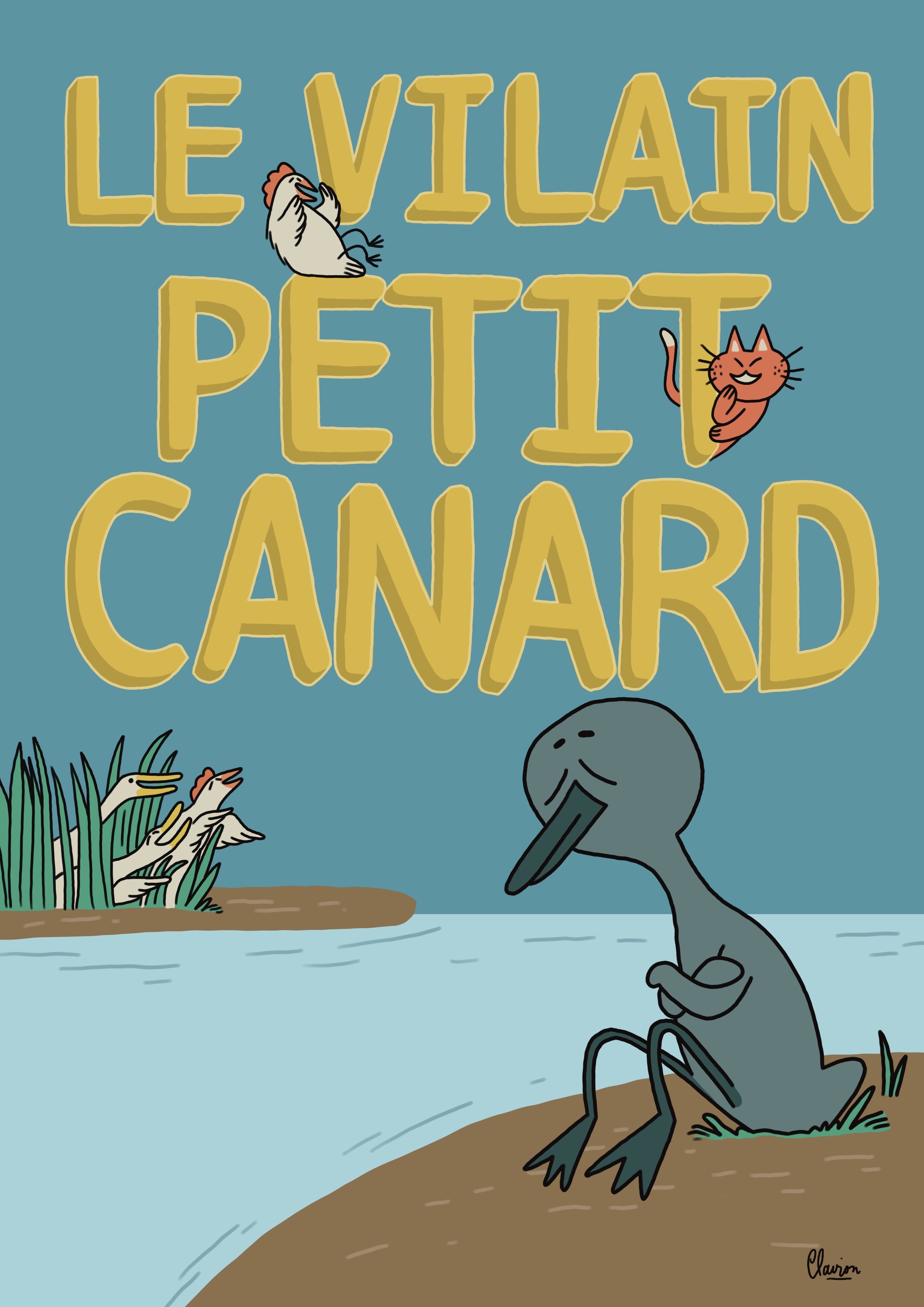 LE VILAIN PETIT CANARD - 45 MN - CIE DES DEUX FOUS                  