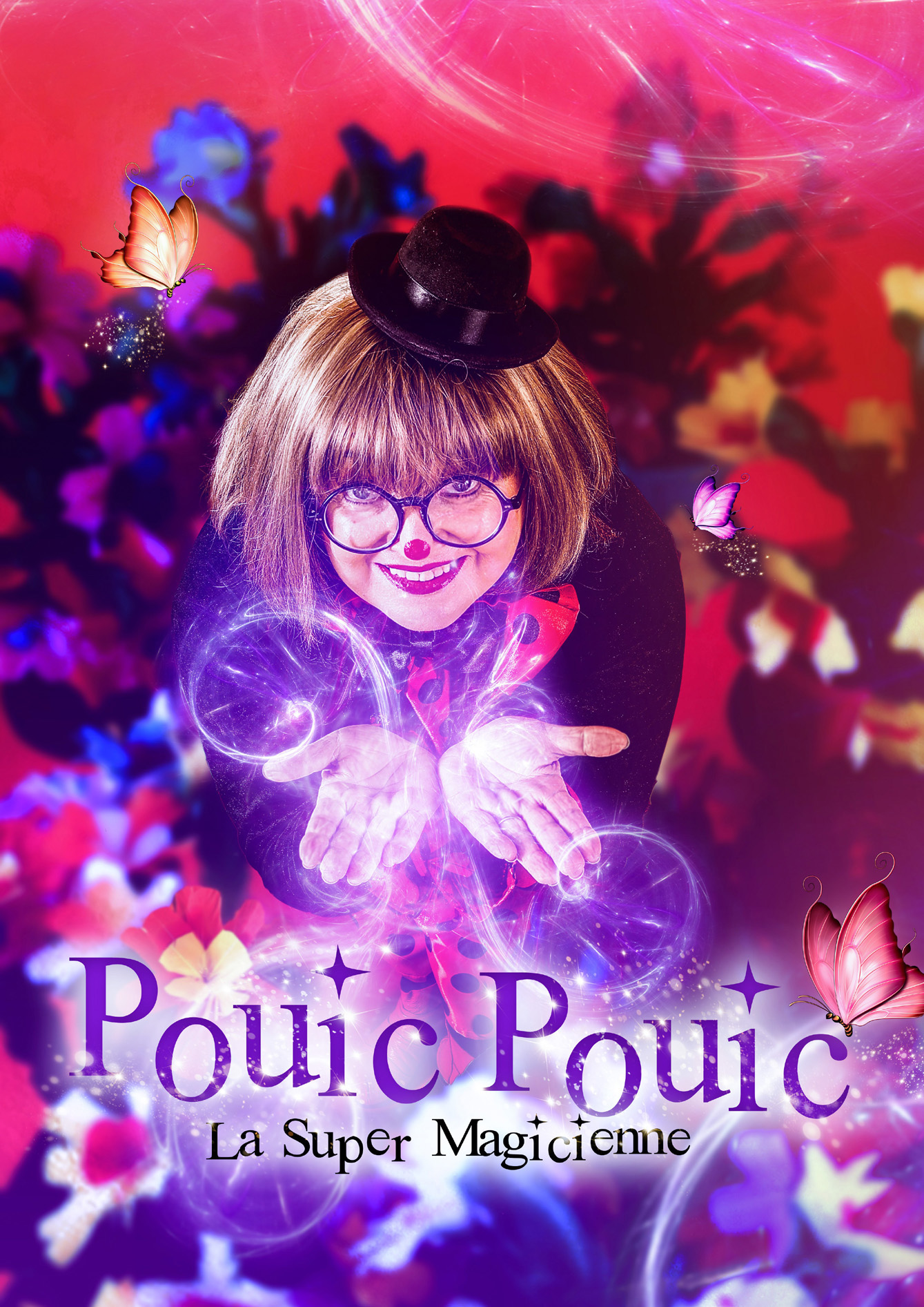 POUIC POUIC LA SUPER MAGICIENNE - 3 A 12 ANS - 55 MN -JEAN REGIL