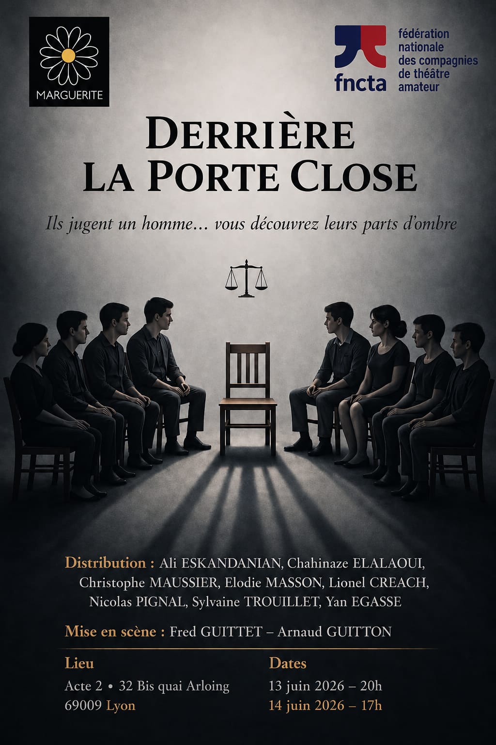 DERRIÈRE LA PORTE CLOSE - CIE MARGUERITE 