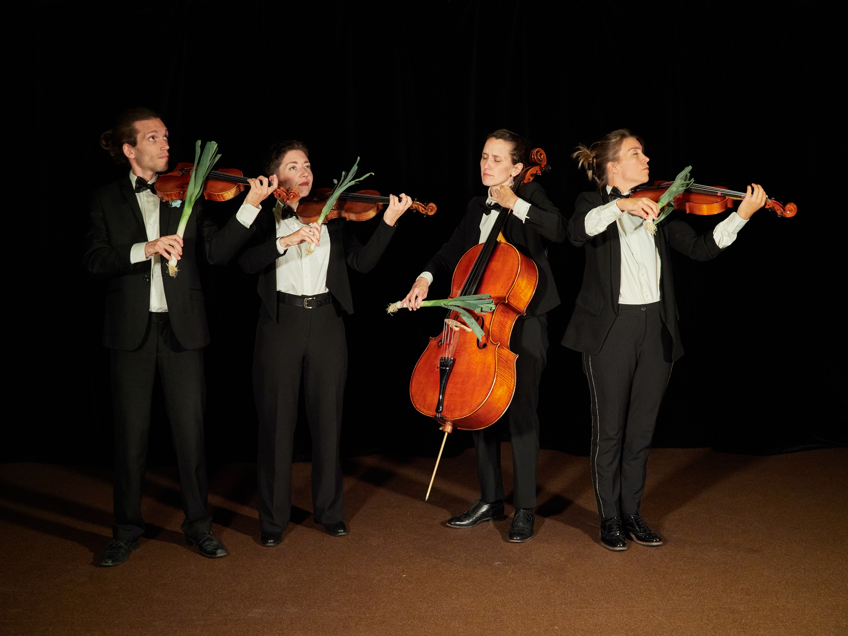 LA CHUTE ENFLANTÉE -  QUATUOR  404  - 1h30 - EXPLOSIF - DELIRANT 