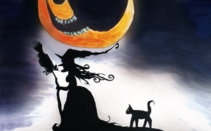 LE BAL DES FANTÔMES - LA SORCIÈRE ET LE MAGICIEN - A PARTIR DE 4 ANS - TOUT PUBLIC - CIE LE THÉÂTRE DES ILLUSIONS 