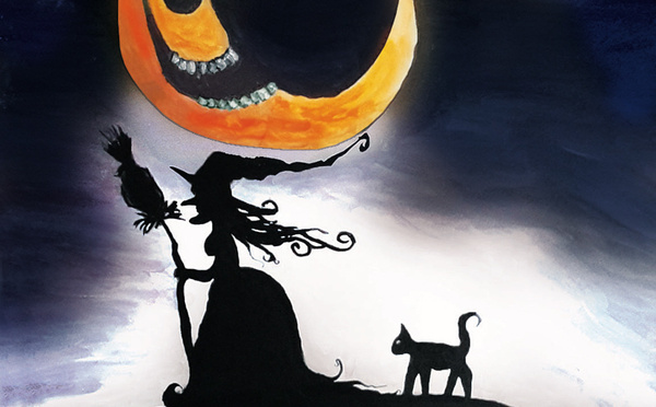 LE BAL DES FANTÔMES - LA SORCIÈRE ET LE MAGICIEN - A PARTIR DE 4 ANS - TOUT PUBLIC - CIE LE THÉÂTRE DES ILLUSIONS 